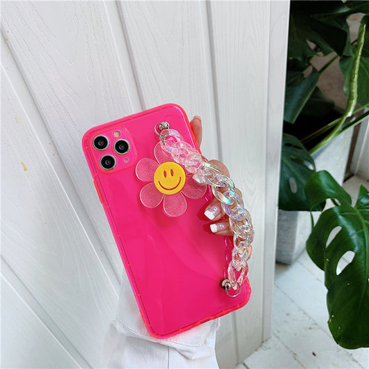Funda para celular con cadena Smiley - Image 14