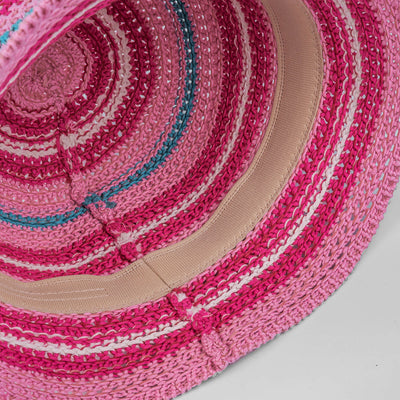 Gorra Cubo Plegable Dopamine - Diseño Tejido Colorido para Mujer - Image 4