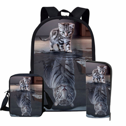 Mochila Escolar con Bolsa Porta Útiles Unisex - Image 22