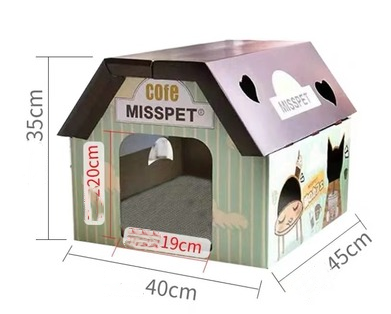 Rascador para Gatos de Cartón Ondulado - Juguete Interactivo - Image 19