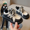Tenis Plataforma Forrado en Fleece para Mujer