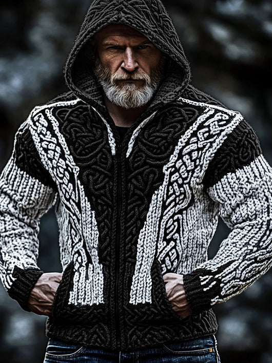 Sudadera Casual Estampada con Cierre para Hombre - Image 11