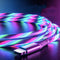 Cable USB de Carga Rápida y Transferencia de Datos con LED