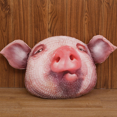 Peluche Cabeza de Cerdo - Juguete Suave y Divertido
