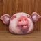 Peluche Cabeza de Cerdo - Juguete Suave y Divertido