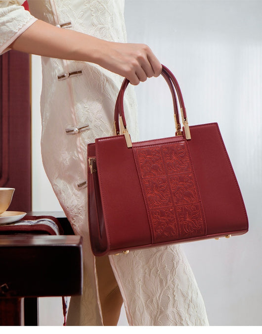 Bolso Rojo de Lujo para Mujer Sofisticada - Image 7