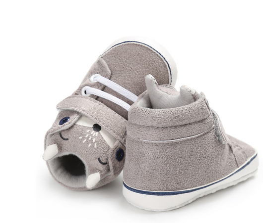 Zapatos para Bebé con Diseño de Osito y Zorro - Primeros Pasos Antideslizantes - Image 12