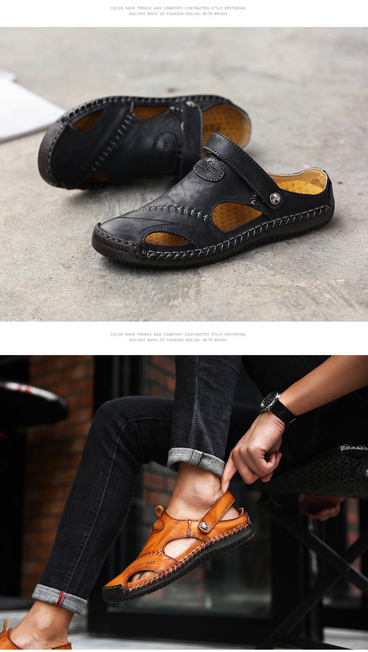 Sandalias Ajustables para Hombre - Cómodas Chanclas de Playa Verano - Image 24