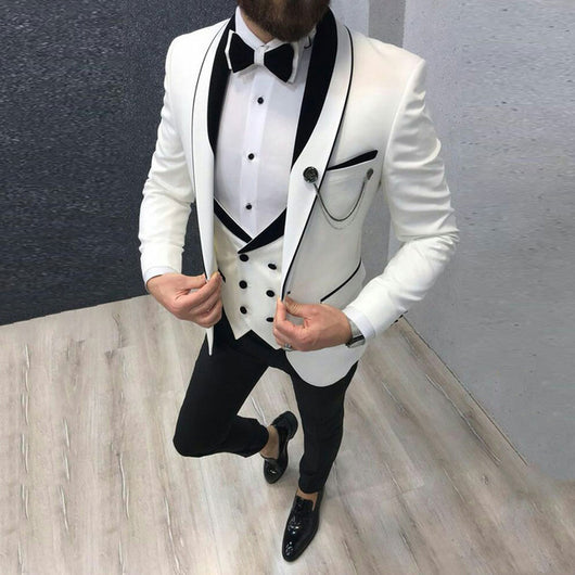 Traje de Tres Piezas para Hombre - Padrino Elegante - Image 3