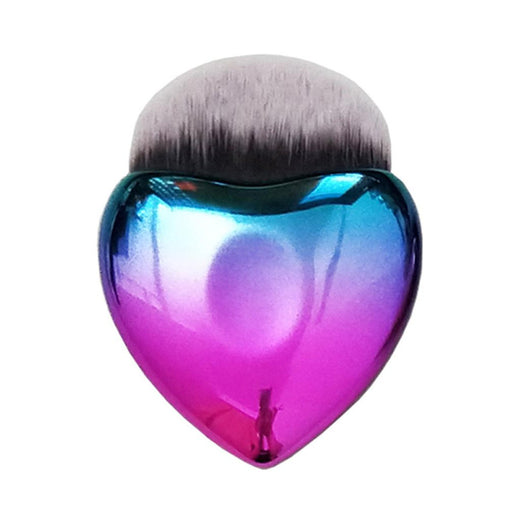 Brocha de Maquillaje en Forma de Corazón - Herramienta Profesional Portátil - Image 3