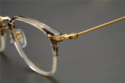 Lentes Redondos Transparentes para Hombre - Estilo Moderno y Versátil - Image 7