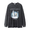 Sudadera Cuello Redondo Oversize Street Tide - Estilo Urbano Relajado