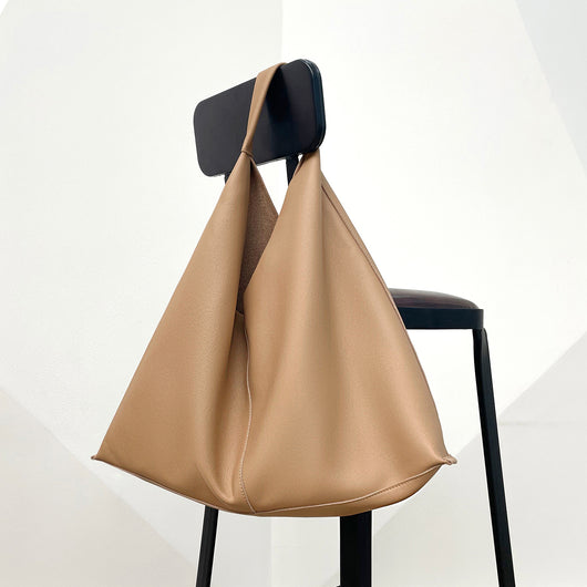 Bolso Tote de Cuero Suave - Bolsa Casual de Hombro Estilo Idle para Mujer - Image 3