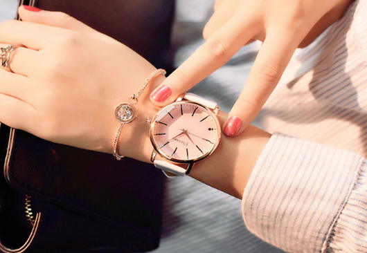 Reloj de Dama con Espejo Poligonal - Image 10
