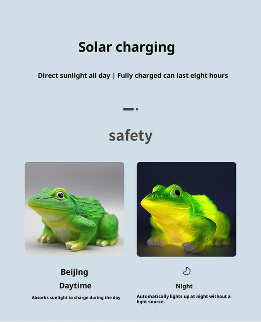 Lámpara Solar Decorativa con Forma de Animal para Jardín - Image 11
