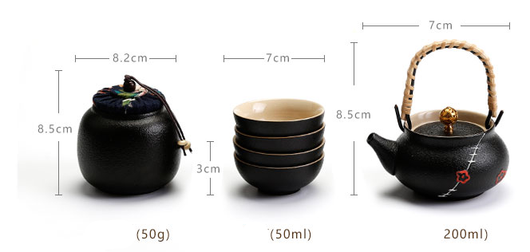 Juego de Té Kung Fu en Cerámica - Regalo Ejecutivo y Souvenir Premium - Image 7