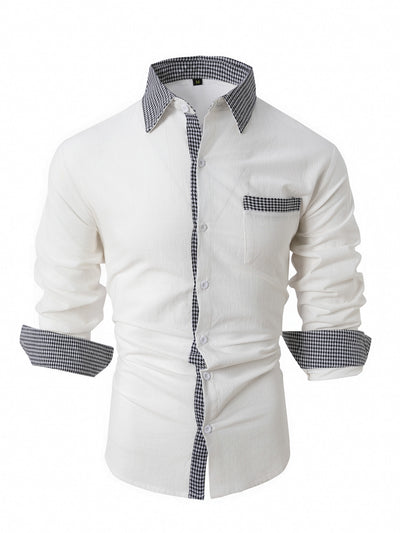 Camisa Casual de Manga Larga para Hombre - Image 6