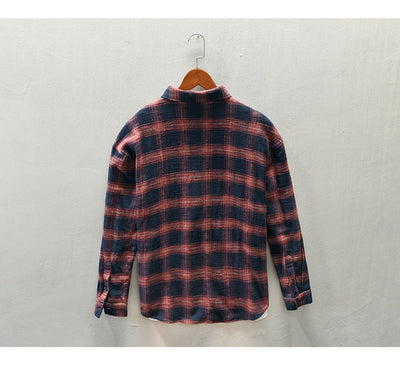 Camisa Casual de Cuadros para Hombre - Manga Larga Primavera Otoño - Image 15