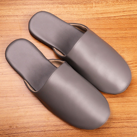 Pantuflas de Cuero para Mujer con Suela Suave y Cómoda - Image 16