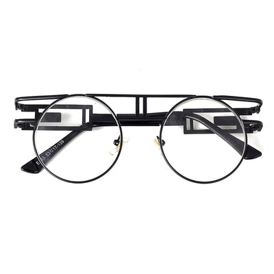 Gafas de Sol Steampunk Vintage Redondas para Hombre y Mujer - Image 19