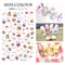 Stickers de Uñas Tropicales con Pájaros - Diseños Adhesivos Premium para Manicura