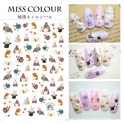 Stickers de Uñas Tropicales con Pájaros - Diseños Adhesivos Premium para Manicura - Image 3