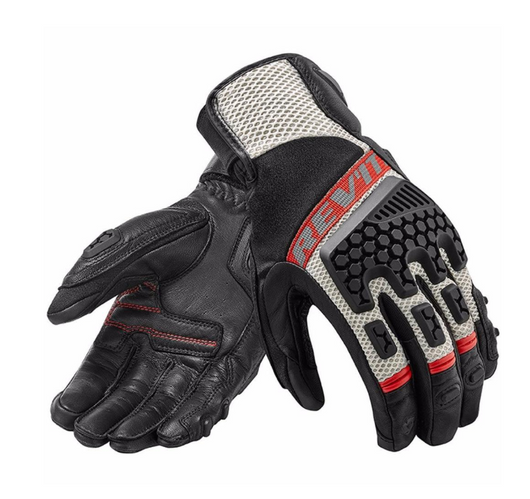 Guantes de Motociclismo Profesionales Desert 3 en Piel de Oveja Negro - Edición Pro BMW - Image 4