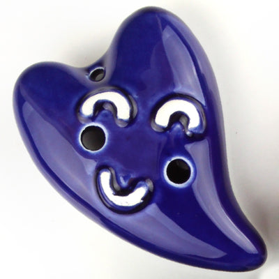 Flauta de Porcelana en Forma de Corazón con Esmalte Brillante - Image 15