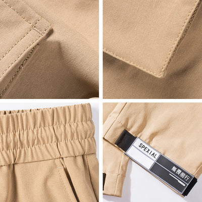 Pantalones Casuales Ajuste Relajado Versátiles Todo Terreno - Image 7