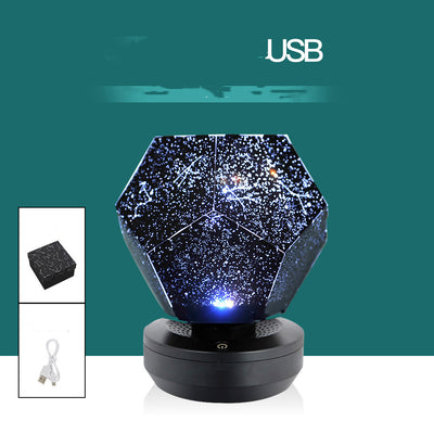 Proyector de Cielo Estrellado 3D - Lámpara Nocturna LED con Carga USB - Image 8