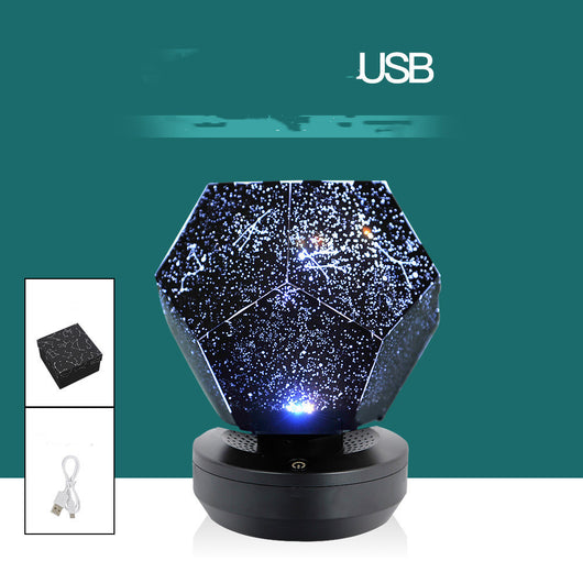 Proyector de Cielo Estrellado 3D - Lámpara Nocturna LED con Carga USB - Image 8