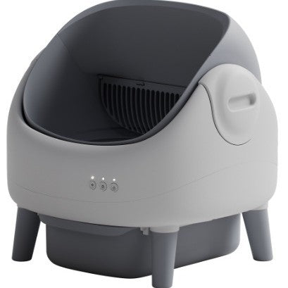 Arenero Automático Inteligente Semi-cerrado para Gatos