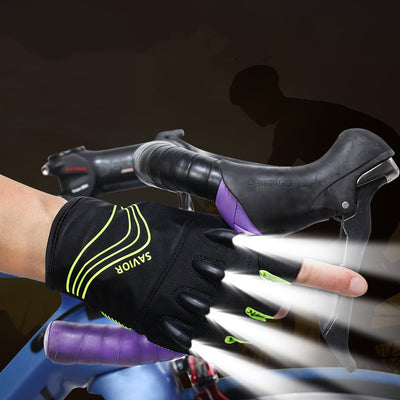 Guantes Deportivos Ciclismo con Luz Luminosa para Hombre y Mujer - Image 11