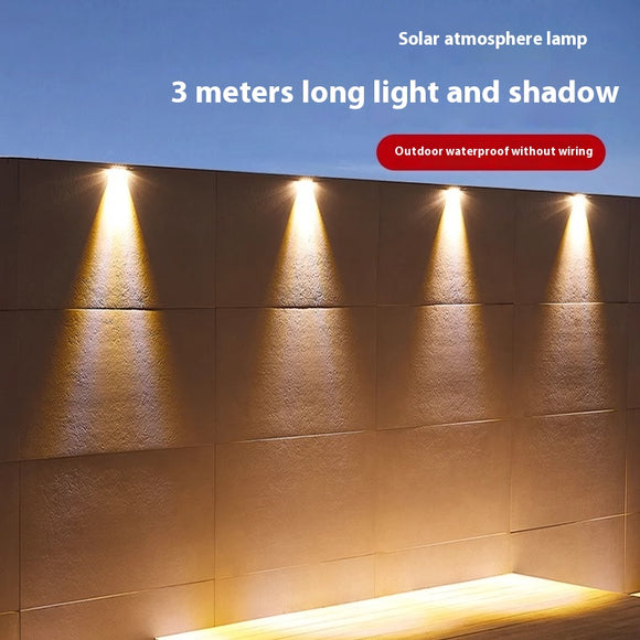 Lámpara Solar de Pared para Jardín