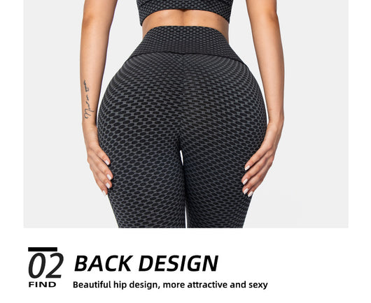 Mallas Deportivas de Secado Rápido con Textura 3D para Mujer - Image 12