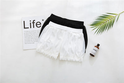 Leggings Escolares Blancos con Shorts Integrados Anti-transparencia - Image 31
