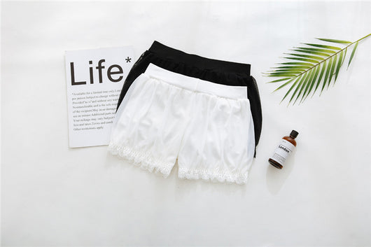 Leggings Escolares Blancos con Shorts Integrados Anti-transparencia - Image 31