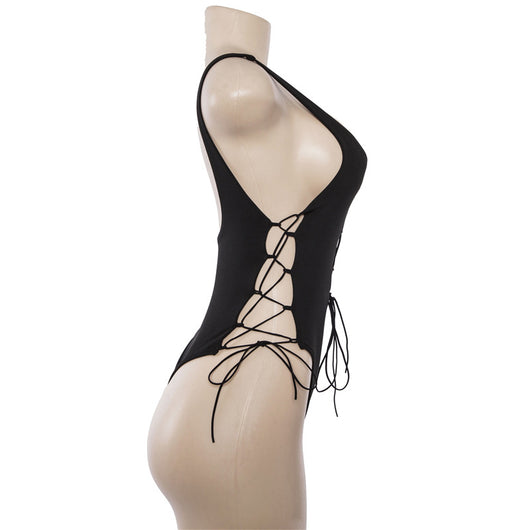 Traje de Baño Enterizo Elegante para Mujer - Diseño Europeo y Americano - Image 5