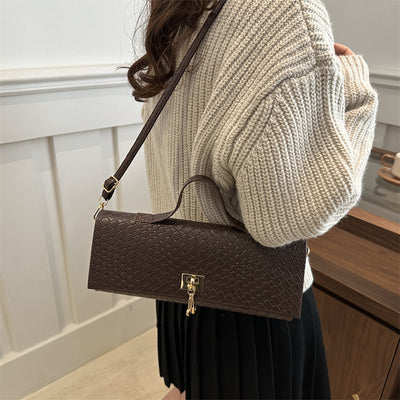 Bolsa Crossbody Minimalista de Cuero Premium para Mujer - Image 3