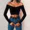 Camiseta Corta Ajustada Cropped