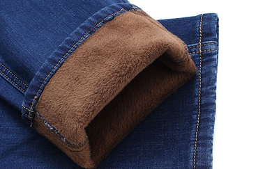 Jeans de Invierno Plus Grueso Forrado en Terciopelo - Image 13