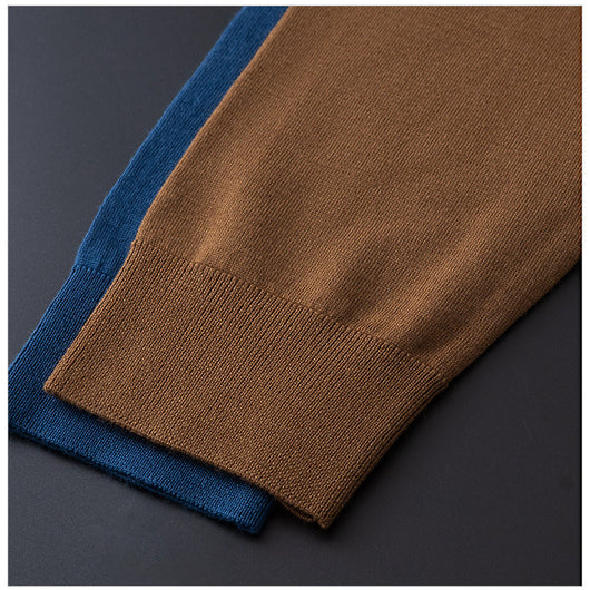 Suéter Base Cuello Alto Fino Versátil para Hombre - Image 21