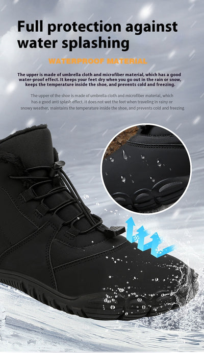 Botas de Nieve Impermeables Antideslizantes con Forro Polar y Aislamiento Térmico - Image 12