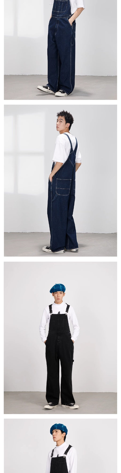 Pantalón de Trabajo Retro Japonés Recto Casual para Hombre - Image 16