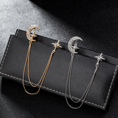 Broche Estrella de Ocho Puntas con Flecos - Image 2