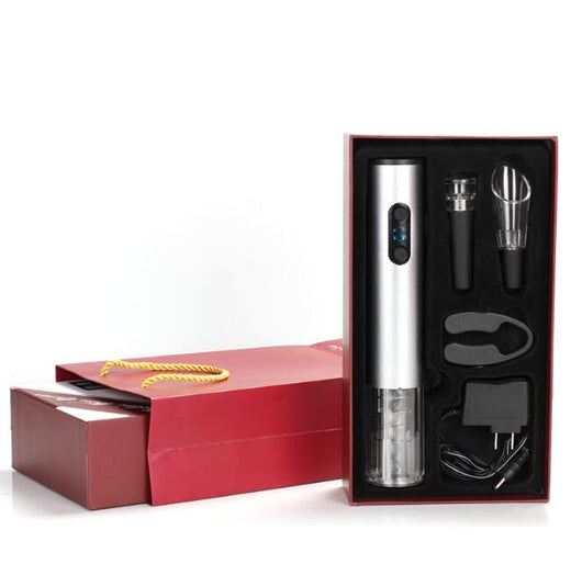 Kit Completo de Accesorios para Vino con Abridor Eléctrico - Image 3