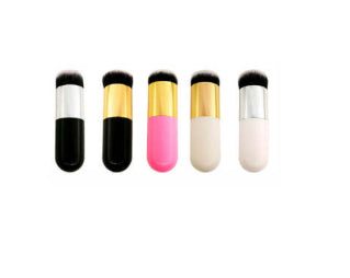 Brocha de Maquillaje Difuminadora Chubby - Base y Polvo Profesional - Image 9