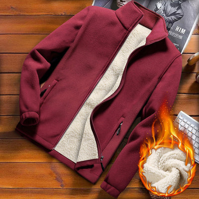 Chaqueta Fleece Casual para Hombre - Otoño e Invierno - Image 9