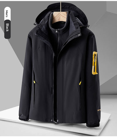 Chaqueta Impermeable Cortavientos con Forro Interior Desmontable - Image 15