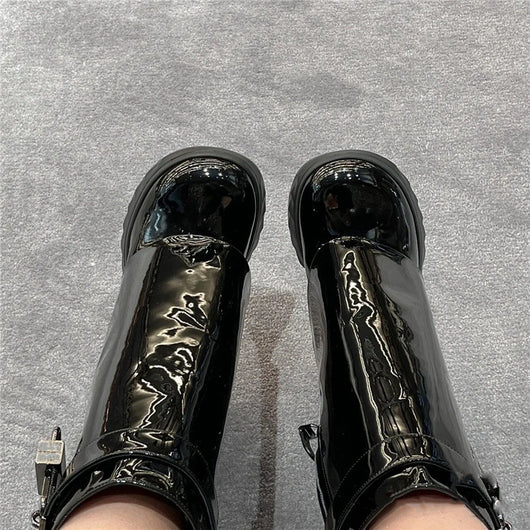 Botas Oversized de Felpa para Mujer - Largo Medio - Image 3